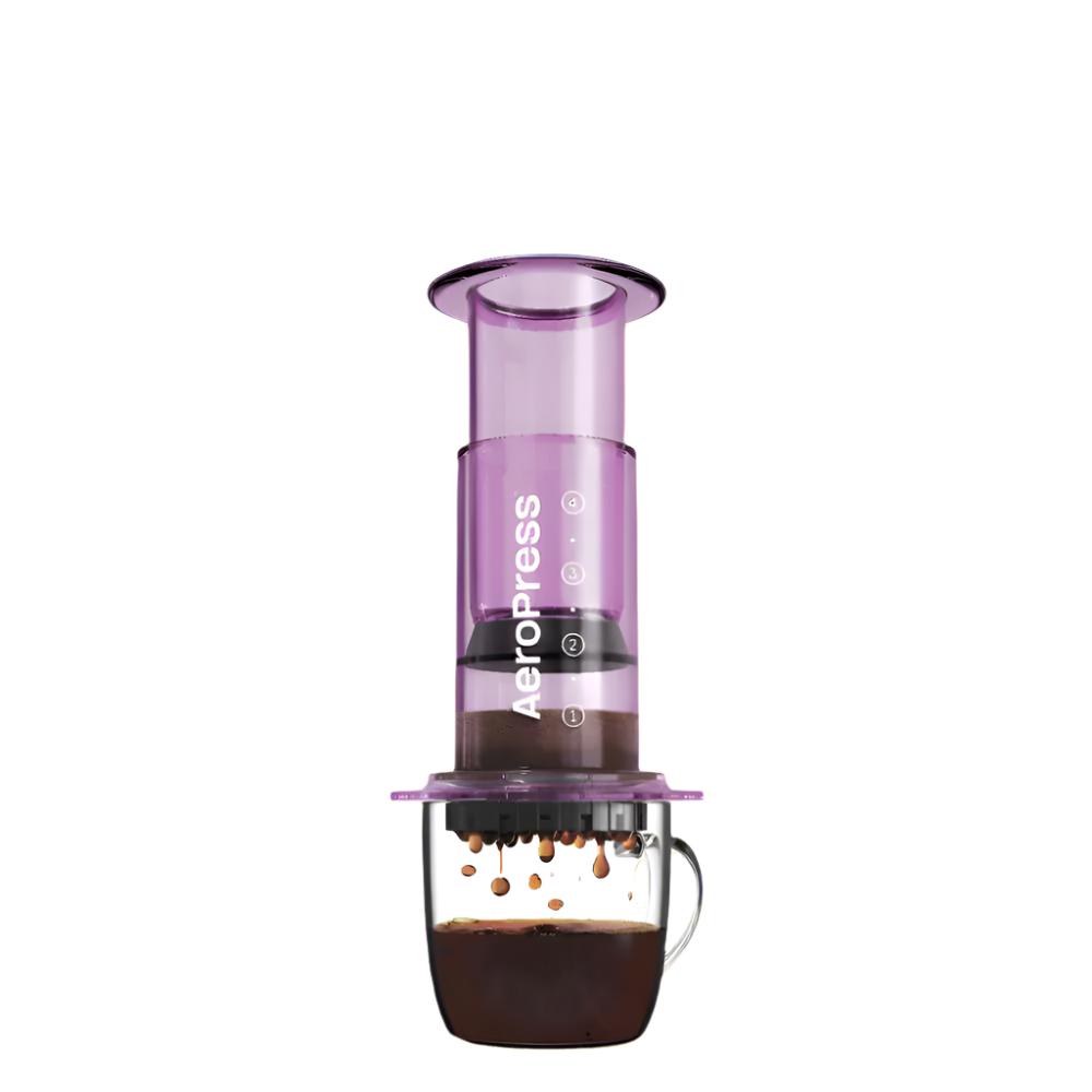 AeroPress Clear Coffee Maker (Purple)