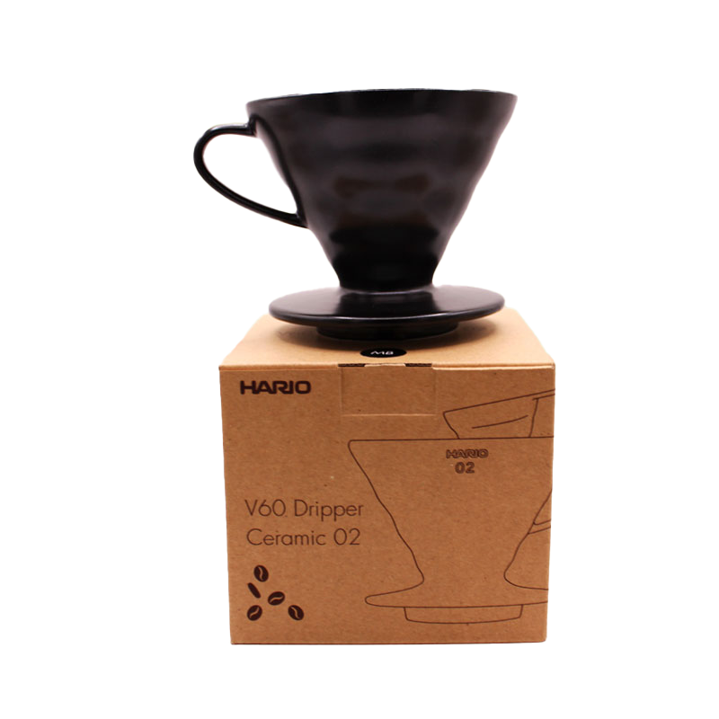 Ceramic V60 No 2 - Black or Yellow Coffee Dripper