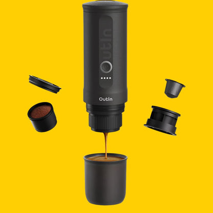 OutIn Nano Portable Espresso Machine (Space Grey)