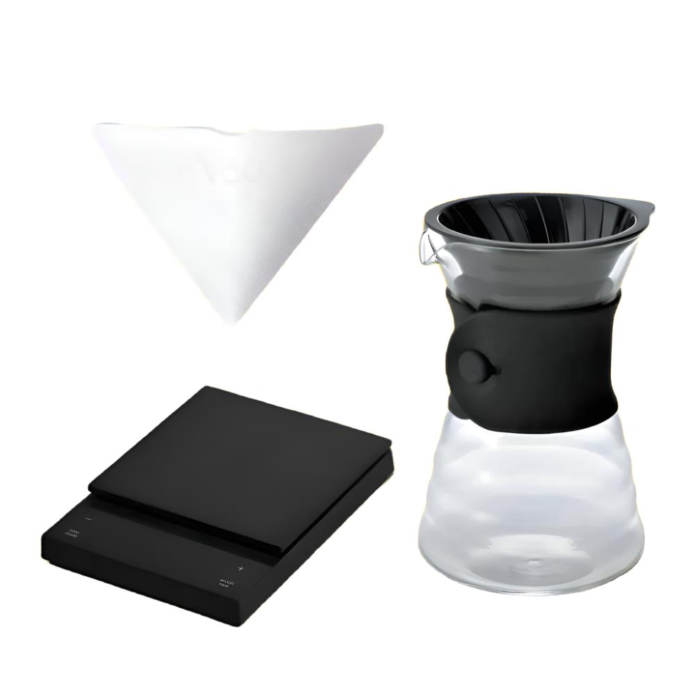 Hario Polaris and V60 Drip Decanter Bundle